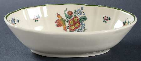 Alt Strasburg (Trim On Edge) 8" Oval Vegetable Bowl