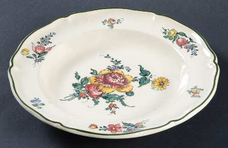 Alt Strasburg (Trim On Edge) Large Rim Soup Bowl