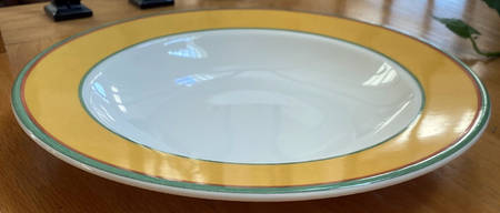 Viva Yellow 11" Pasta Serving Bowl