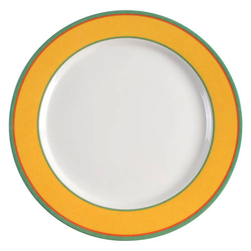 Viva Yellow Large Dinner Plate
