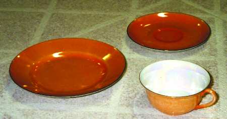 VIT239 Flat Cup & Saucer Set