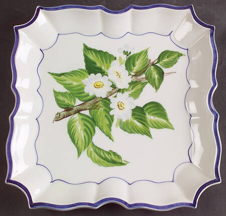 Disappearing Cherry Wall Plate