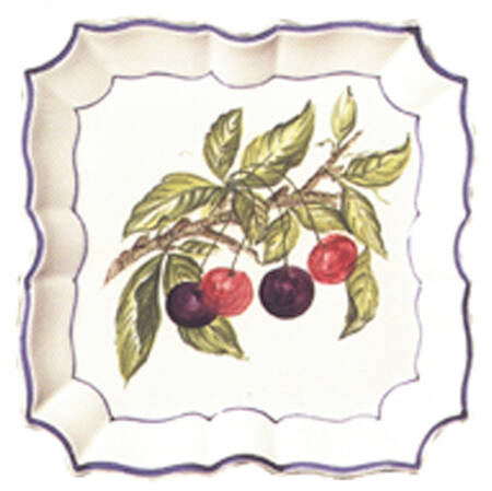 Disappearing Cherry Wall Plate
