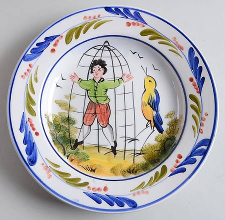 Upside Down World Wall Plate