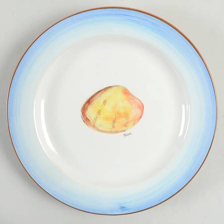 Sea Shell Salad Plate