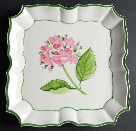 Pink Hydrangea Wall Plate