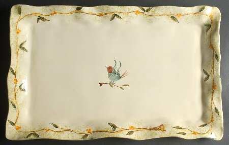 Etrusca 19" Rectangular Serving Platter