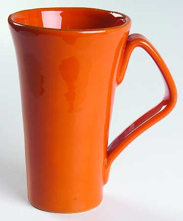Fantasia Orange Tall Mug