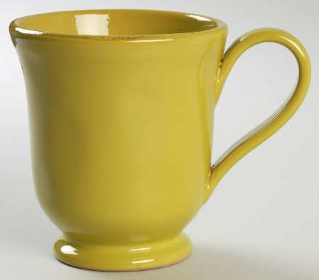 Fantasia Lime (Solid Color) Footed Mug