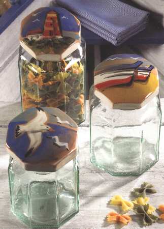 Marina Large Canister & Lid