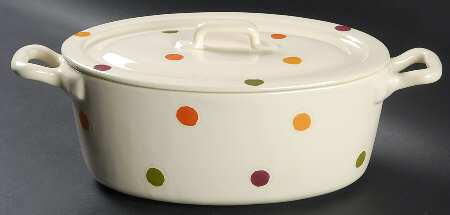 Pallini 2.5 Quart Oval Covered Casserole