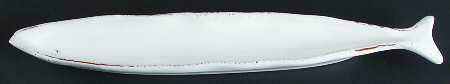 Pesce Bianco White Olive Dish