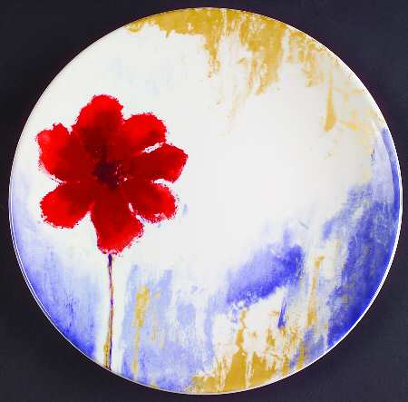 Carmine Salad Plate