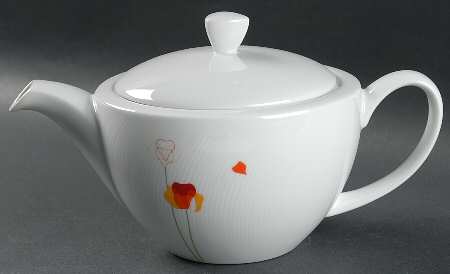 Poppy Papoilas Teapot & Lid