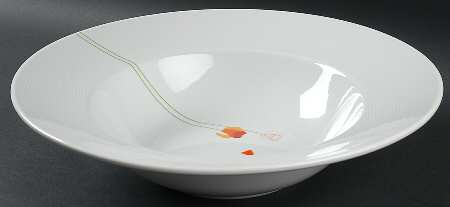 Poppy Papoilas 12" Individual Pasta Bowl