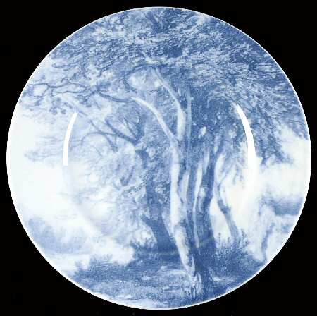 Blue Meadow Mood Bread & Butter Plate