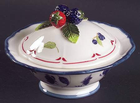 Cottage 6" Candy Box with Lid