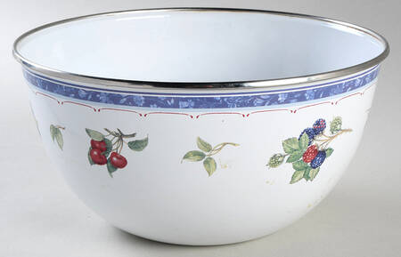 Cottage 8" Metal Mixing Bowl