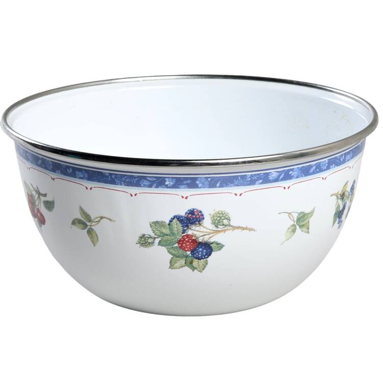 Cottage 6" Metal Mixing Bowl