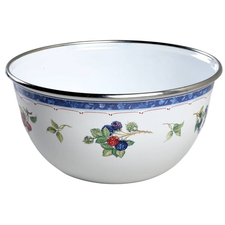 Cottage 6" Metal Mixing Bowl