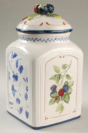 Cottage Large Canister & Lid