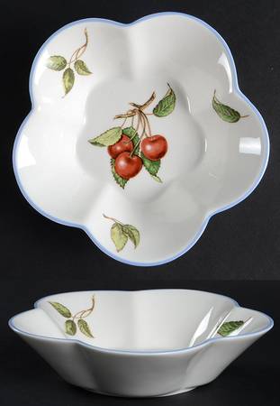 Cottage 6" Scalloped Bowl