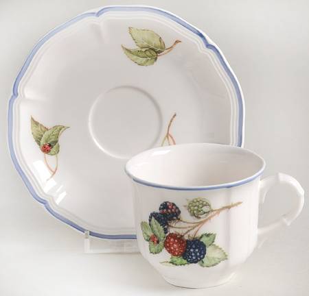 Cottage Flat Cup & Saucer Set