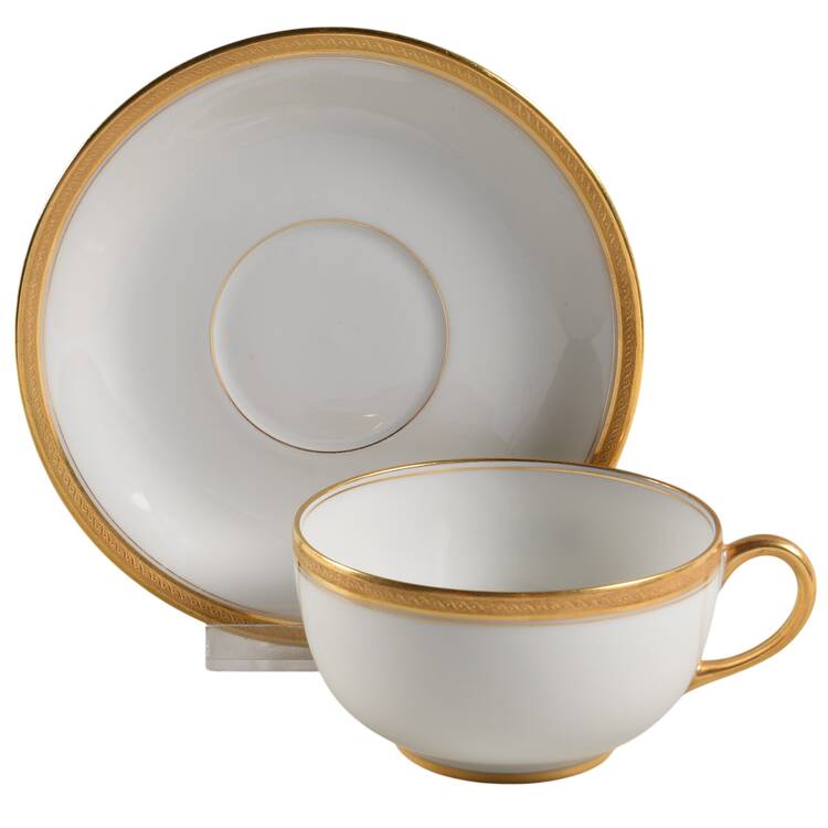 Vig120 Flat Cup & Saucer Set