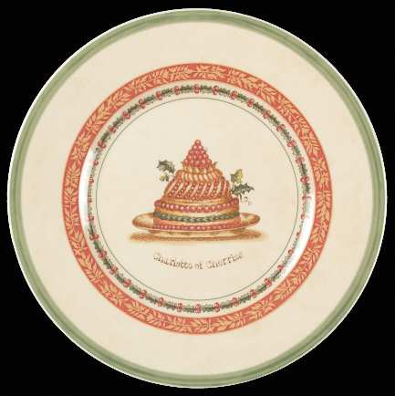 Festive Memories (Winter Treats) Salad/Dessert Plate
