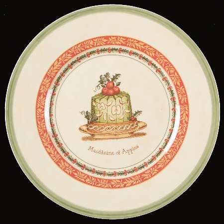 Festive Memories (Winter Treats) Salad/Dessert Plate