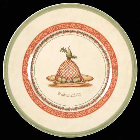Festive Memories (Winter Treats) Salad/Dessert Plate