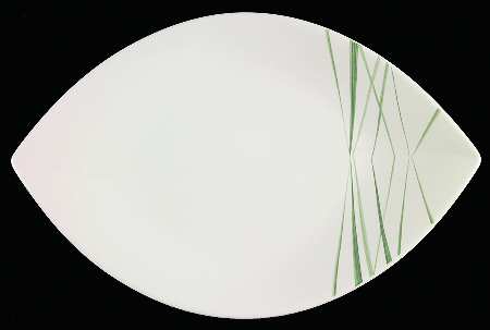 Palm Garden 15" Oval Serving Platter