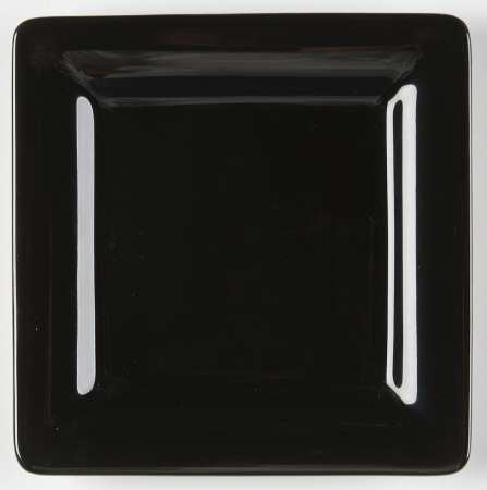 Wonderful World Black Small Square Bread & Butter Plate