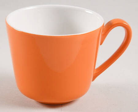 Wonderful World Orange Flat Demitasse Cup