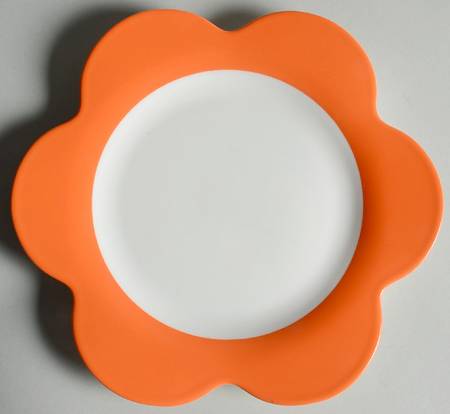 Wonderful World Orange Bloom Salad Plate