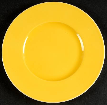 Wonderful World Yellow Bread & Butter Plate