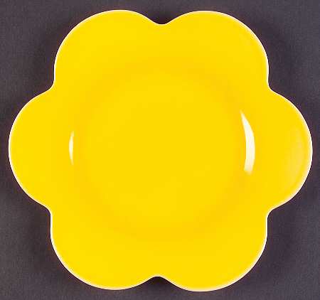 Wonderful World Yellow Bloom Bread & Butter Plate