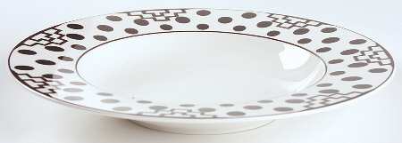 Wonderful World Timbuktu Large Rim Soup Bowl