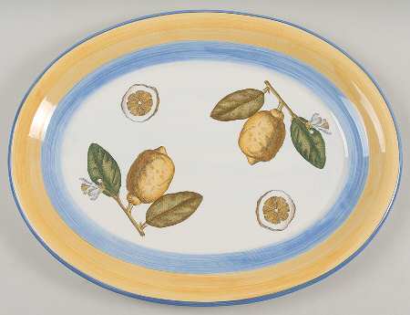 Amarillo 19" Oval Serving Platter