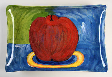 Summer Fruit 16'' Rectangular Tray