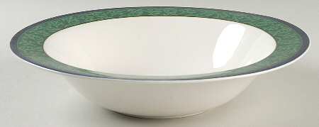 Fleur De Lis 10" Round Vegetable Bowl