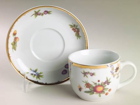 Yorkshire Flat Cup & Saucer Set
