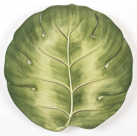 Villa Palma 12" Leaf Shape Platter