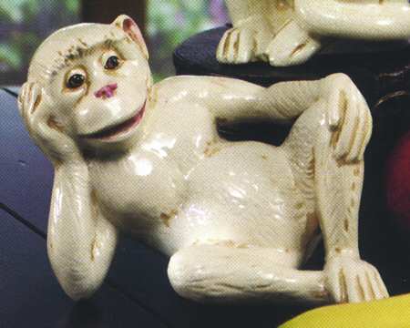 Villa Palma Monkey Figurine