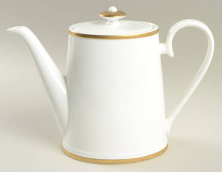 Charleston Gold Coffee Pot & Lid