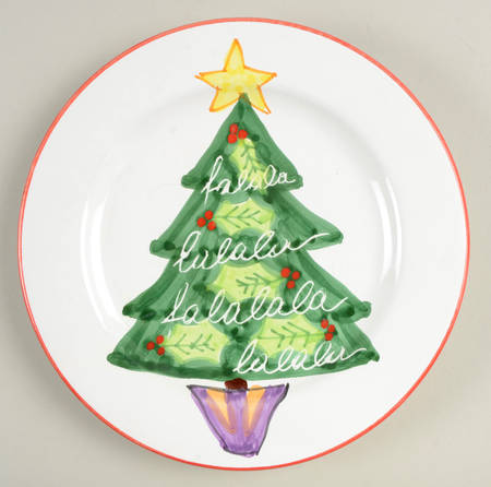 Jingle Salad Plate