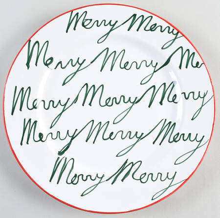 Jingle Dinner Plate