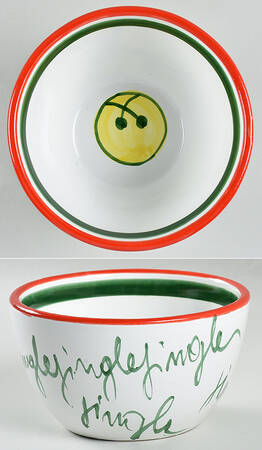 Jingle Coupe Cereal Bowl