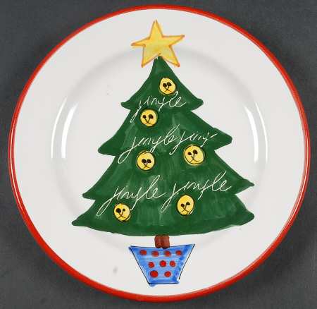 Jingle Salad Plate