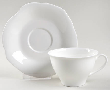 Mira Flat Cup & Saucer Set